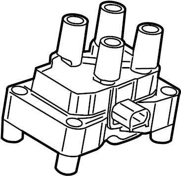 View BE8Z12029Z Ignition Coil Full-Sized Product Image