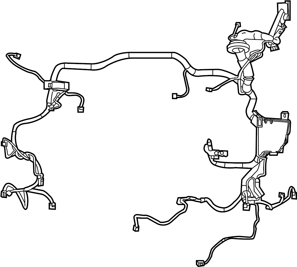 View CE8Z14290BA Engine Wiring Harness Full-Sized Product Image