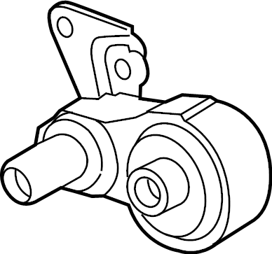 View 8V5Z6068A Engine Support Rod Full-Sized Product Image