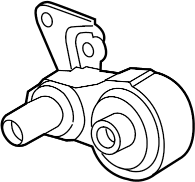 View C1BZ6068G Engine Support Rod Full-Sized Product Image