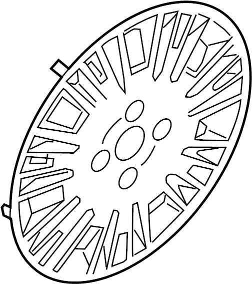 View D3BZ1130A Wheel Cover Full-Sized Product Image