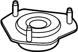 View C1BZ3A197AB Suspension Strut Mount (Upper) Full-Sized Product Image