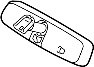 View FU5Z17700Q Interior Rear View Mirror (Rear) Full-Sized Product Image