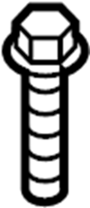 View W700133S442 Screw. Bolt.  Full-Sized Product Image