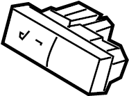 View BE8Z14D694DA Seat Heater Switch Full-Sized Product Image
