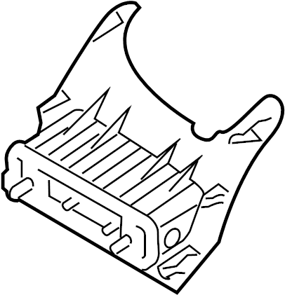 View AE8Z54045J77AB Instrument Panel Air Bag Full-Sized Product Image