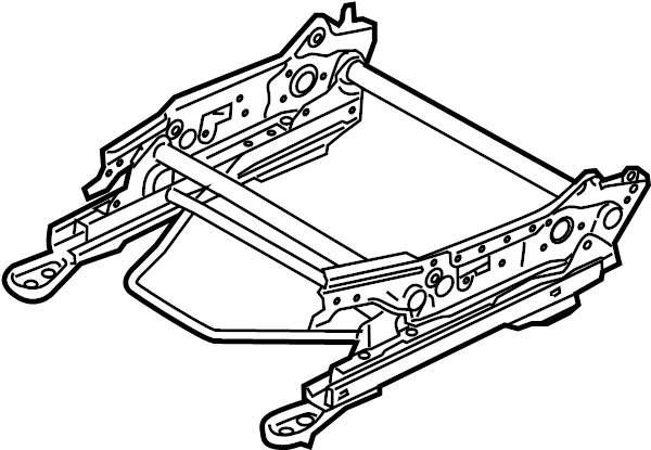 View CE8Z54617D66L Seat Frame (Front) Full-Sized Product Image