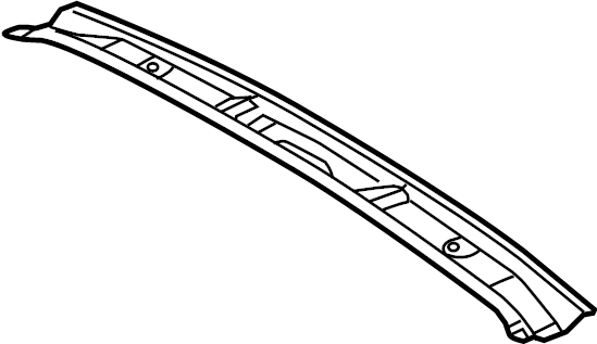 View D2BZ5841304B Roof Header Panel (Rear) Full-Sized Product Image