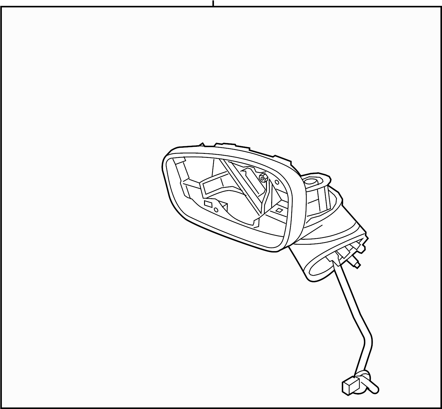 View AE8Z17682E Door Mirror (Rear) Full-Sized Product Image