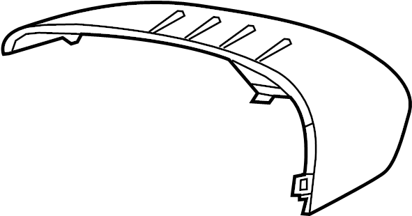 View BE8Z17D742CA Door Mirror Cover Full-Sized Product Image