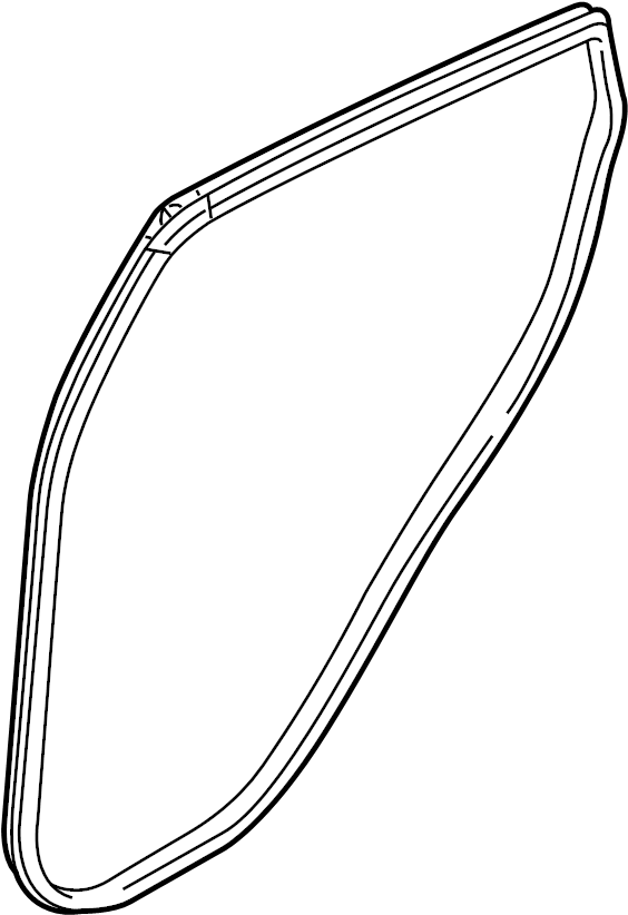 View BE8Z5825325A Door Seal Full-Sized Product Image