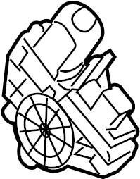 View 7T4Z7823394B Window Motor Full-Sized Product Image