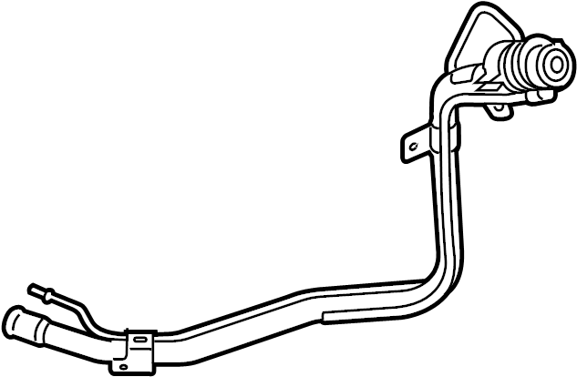 View AE8Z9034G Filler. Pipe. Fuel. Neck. (Upper) Full-Sized Product Image