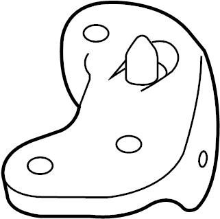 View BE8Z5596B Beam Axle Bracket Full-Sized Product Image