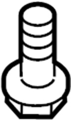 View W708828S442 Bolt. Transmission. Mount. Cooler. (Upper) Full-Sized Product Image