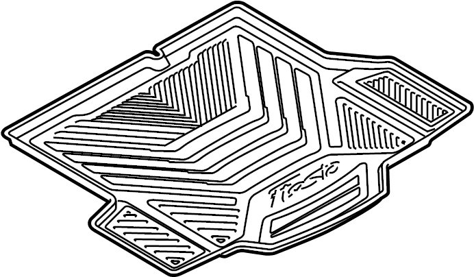 View EE8Z6111600CA Trunk Mat Full-Sized Product Image