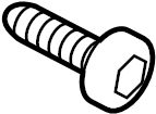 View W700426S303 Screw. (Upper) Full-Sized Product Image