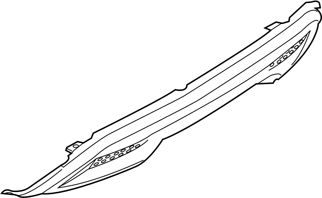 View D2BZ17K835DB Stone Deflector Full-Sized Product Image
