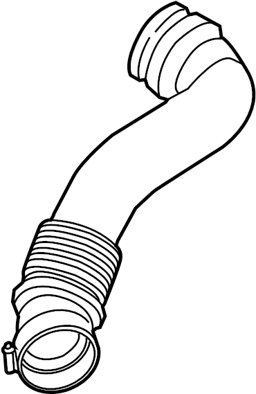 View C1BZ9C623C Engine Air Intake Hose Full-Sized Product Image