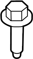 View W706408S437 Engine Mount Bolt Full-Sized Product Image