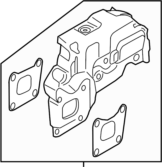View CM5Z9N454H Turbocharger Mount Heat Shield Full-Sized Product Image