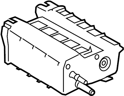 View D2BZ9D653C Vapor Canister Full-Sized Product Image