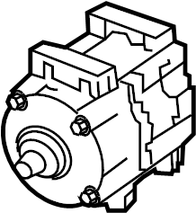 View 9L3Z19703E A/C Compressor Full-Sized Product Image