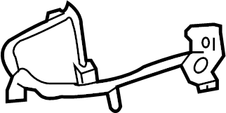 View 7L3Z2078R Brake. Hose. Hydraulic.  Full-Sized Product Image