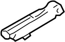 View 4L3Z16617C20AA Seat Track Support Full-Sized Product Image