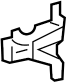 View 4L3Z1626800AA Door Hinge (Upper) Full-Sized Product Image