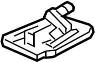 View 8L3Z9943400DAPTM Tailgate Handle Full-Sized Product Image