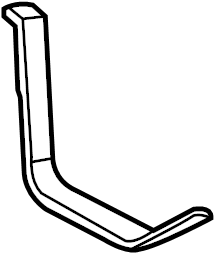 View 6L3Z9054EA Strap Assembly - Fuel Tank. Support Strap.  Full-Sized Product Image
