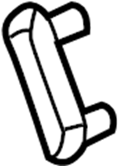 View 4L3Z17788AA Bumper. Bracket. Bar. Face. Brace.  Full-Sized Product Image