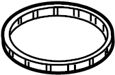 View 6L2Z8C388A Gasket. Housing. Thermostat. Seal. (Lower) Full-Sized Product Image