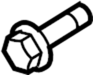 View N605905S439 Automatic Transmission Oil Cooler Bolt Full-Sized Product Image