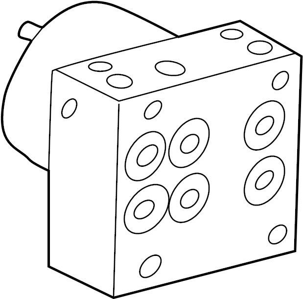 View 7L2Z2C215A ABS. Modulator. Control. Module.  Full-Sized Product Image