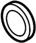 View 5H2Z6700AA Engine Crankshaft Seal (Front) Full-Sized Product Image