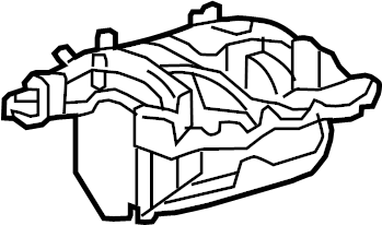 View 9L3Z9424F Engine Intake Manifold Full-Sized Product Image