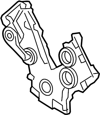 View 7R3Z6019A Engine Timing Cover (Front) Full-Sized Product Image