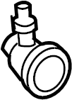 View F8CZ2365AA Power Brake Booster Check Valve Full-Sized Product Image