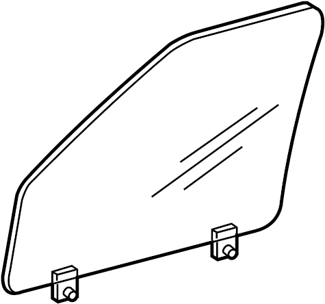 View 8L2Z7821410A Door Glass Full-Sized Product Image