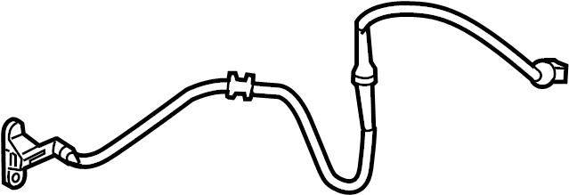 View 8L2Z2C190B ABS Wheel Speed Sensor (Rear) Full-Sized Product Image