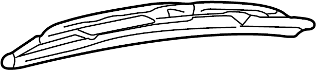 View MU2Z17V528BA Back Glass Wiper Blade Full-Sized Product Image