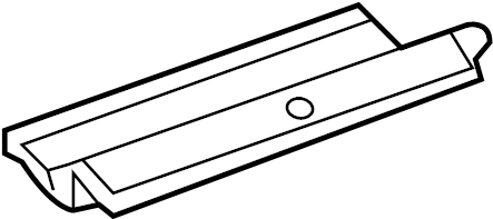 View 1L2Z7847086AA Spare Tire Bracket Full-Sized Product Image