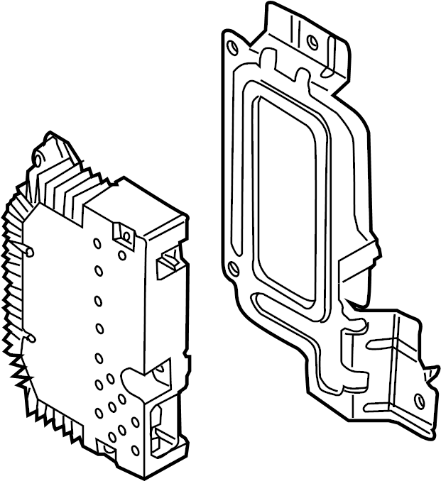 View AR3Z18B849C Amplifier.  Full-Sized Product Image