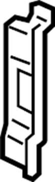 View 6L2Z78280B62A Vent. Panel. Grille.  Full-Sized Product Image