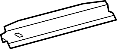 View 68229143AB Radiator Air Seal (Upper) Full-Sized Product Image