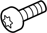 View 6509937AA Seat Belt Lap and Shoulder Belt Bolt Full-Sized Product Image
