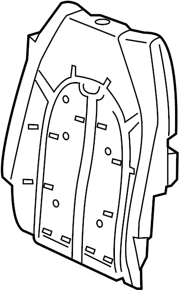 View 68224687AC Seat Back Cushion Full-Sized Product Image