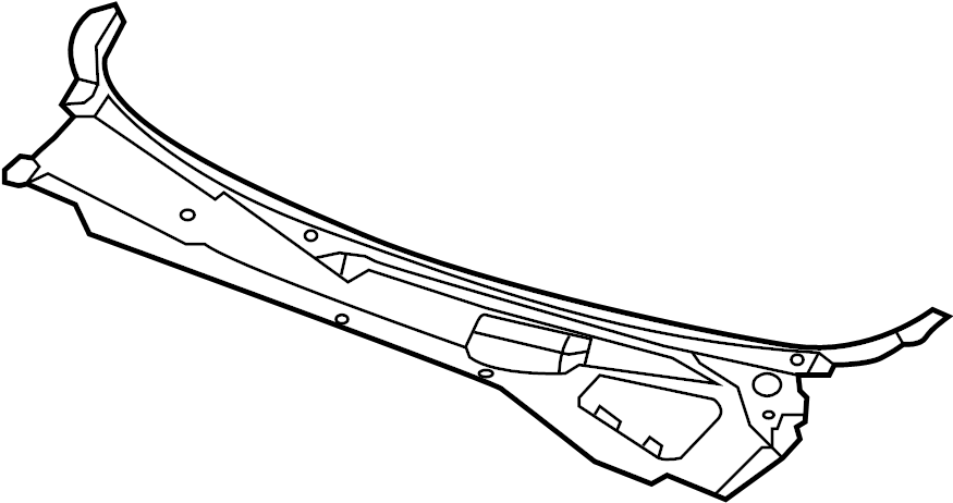 View 57010373AH Cowl Cover Full-Sized Product Image
